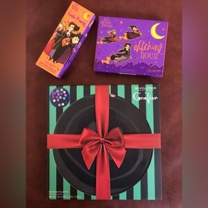 Revolution bundle ft Hocus Pocus + Coraline Eyeshadow Palettes